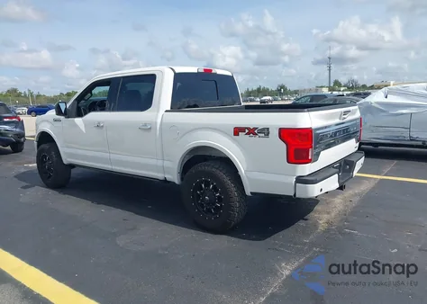 2020 Ford F150 Platinum из США, поврежденный, VIN 1FTEW1E46LFA71999